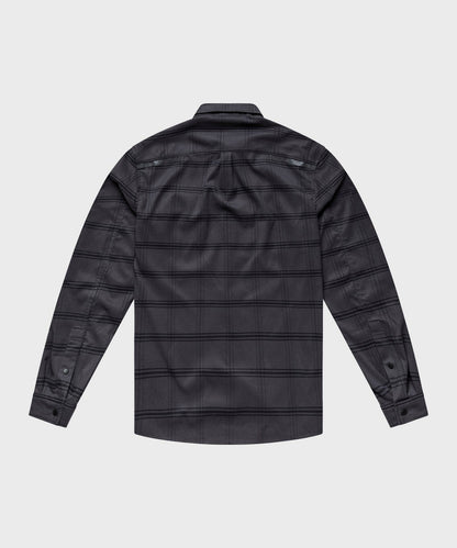 Troy Lee Designs Ruckus Ride Flannel 2026 - Yd Plaid Coal - View 2 - BRINK
