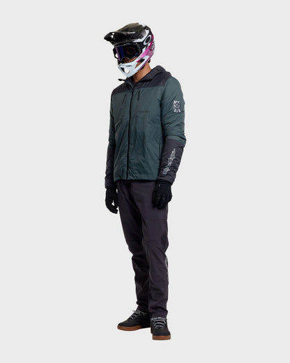 Troy Lee Designs Skyline Chill Jacket 2026 - Mono Dark Forest - View 3 - BRINK