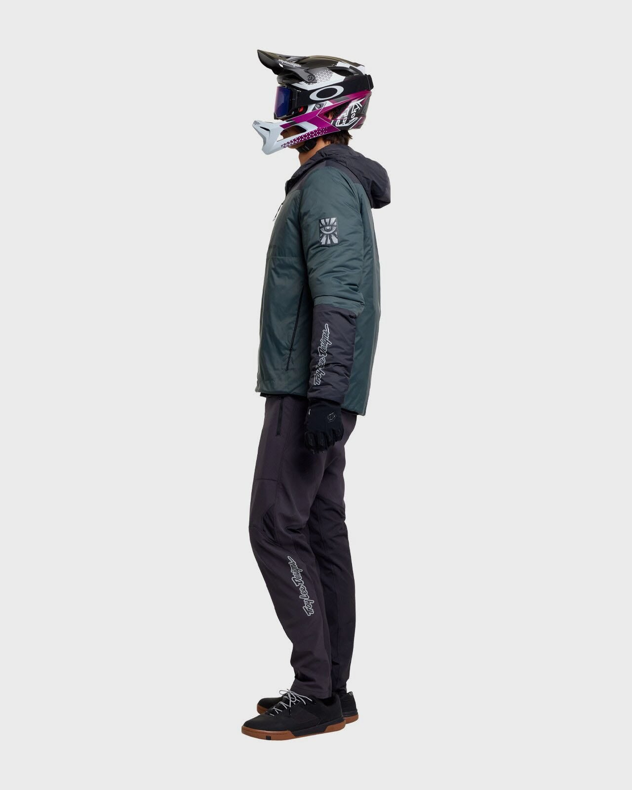 Troy Lee Designs Skyline Chill Jacket 2026 - Mono Dark Forest - View 4 - BRINK
