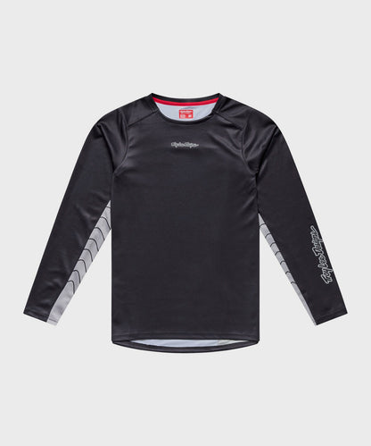 Troy Lee Designs Skyline Chill LS Jersey 2026 - Switchback Carbon - View 1 - BRINK