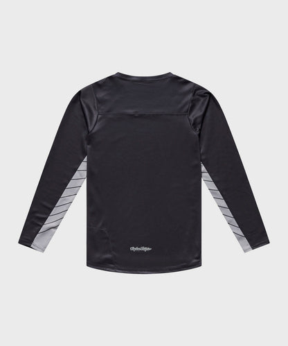 Troy Lee Designs Skyline Chill LS Jersey 2026 - Switchback Carbon - View 2 - BRINK
