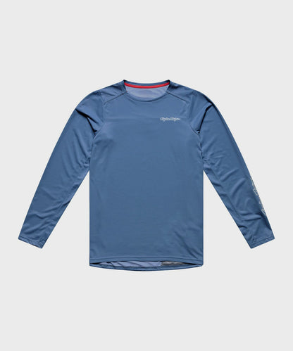 Troy Lee Designs Skyline Pro LS Jersey 2026 - Mono Slate - View 1 - BRINK