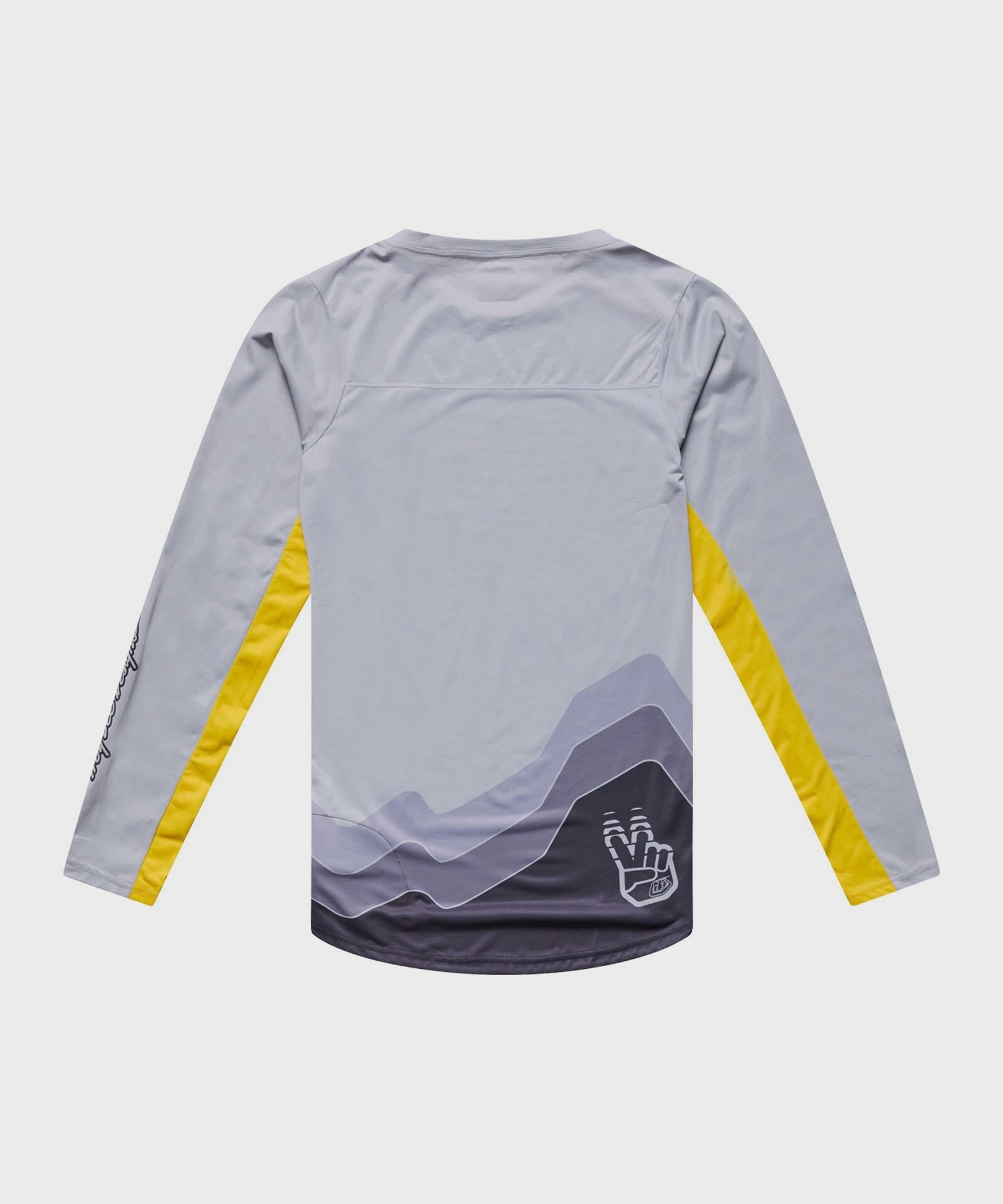 Troy Lee Designs Skyline Pro LS Jersey 2026 - Descend Carbon - View 2 - BRINK