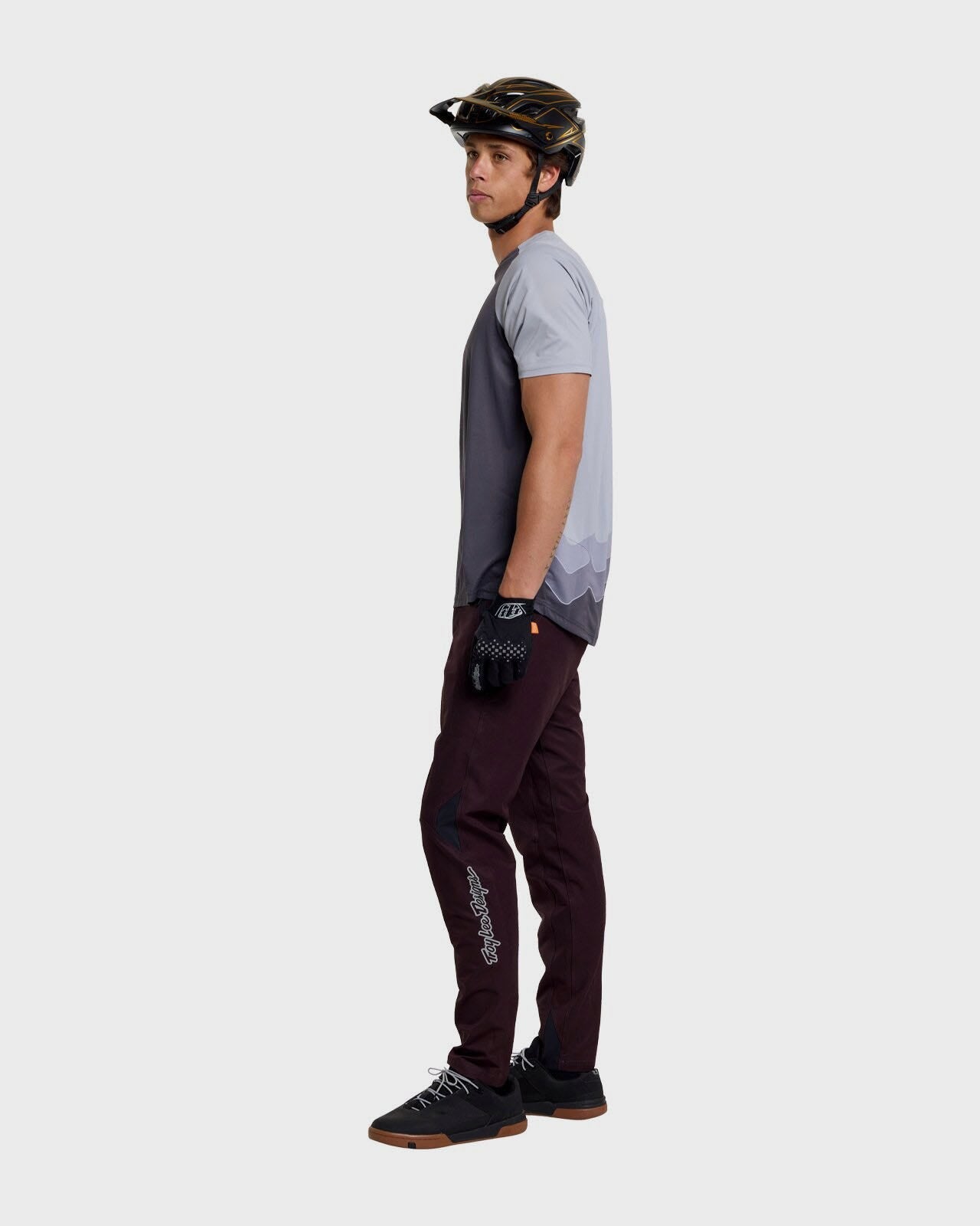 Troy Lee Designs Skyline Pro Pant 2026 - Mono Bark - View 3 - BRINK
