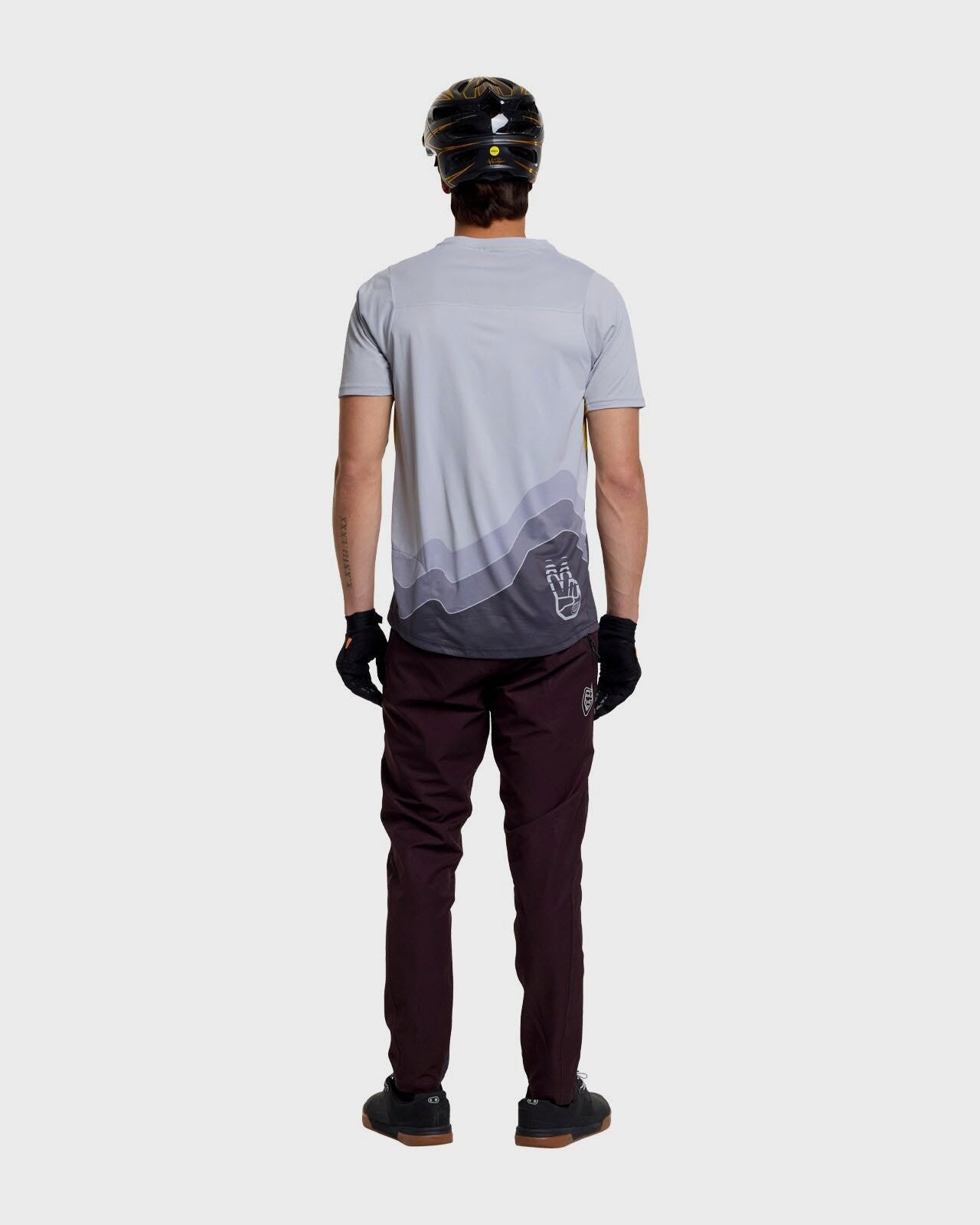 Troy Lee Designs Skyline Pro Pant 2026 - Mono Bark - View 4 - BRINK
