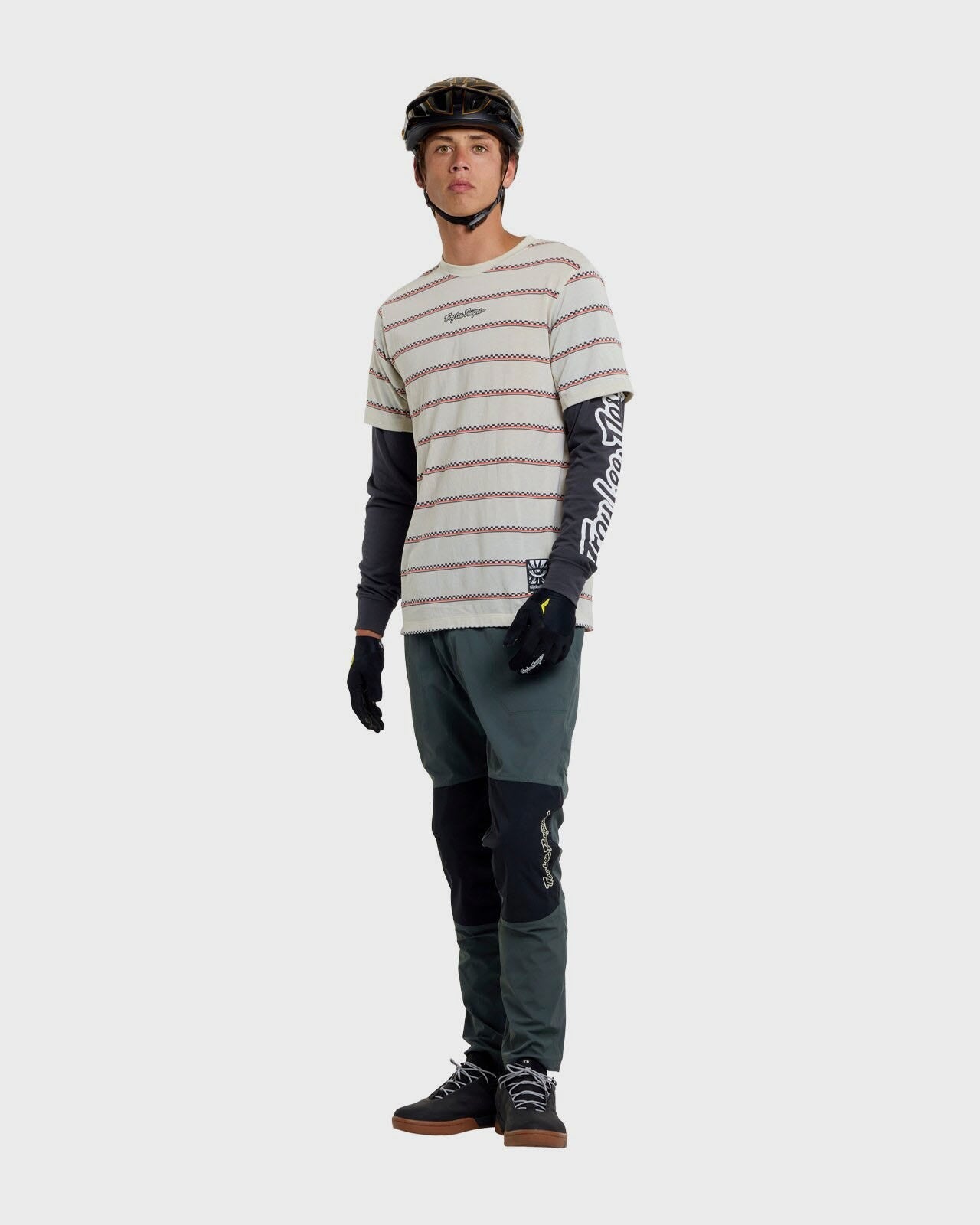 Troy Lee Designs Skyline Trail Pant 2026 - Mono Dark Forest - View 2 - BRINK