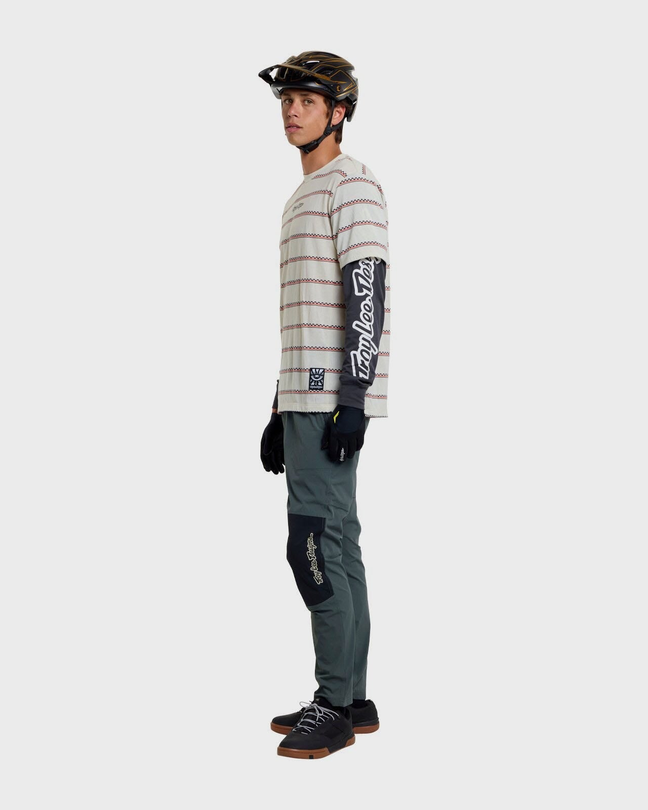 Troy Lee Designs Skyline Trail Pant 2026 - Mono Dark Forest - View 3 - BRINK
