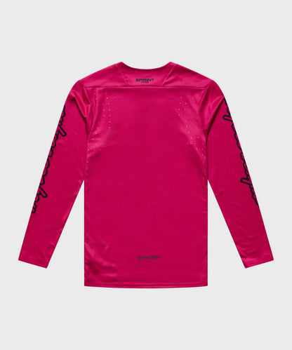 Troy Lee Designs Sprint Pro Jersey 2026 - Mono Fuchsia - View 2 - BRINK