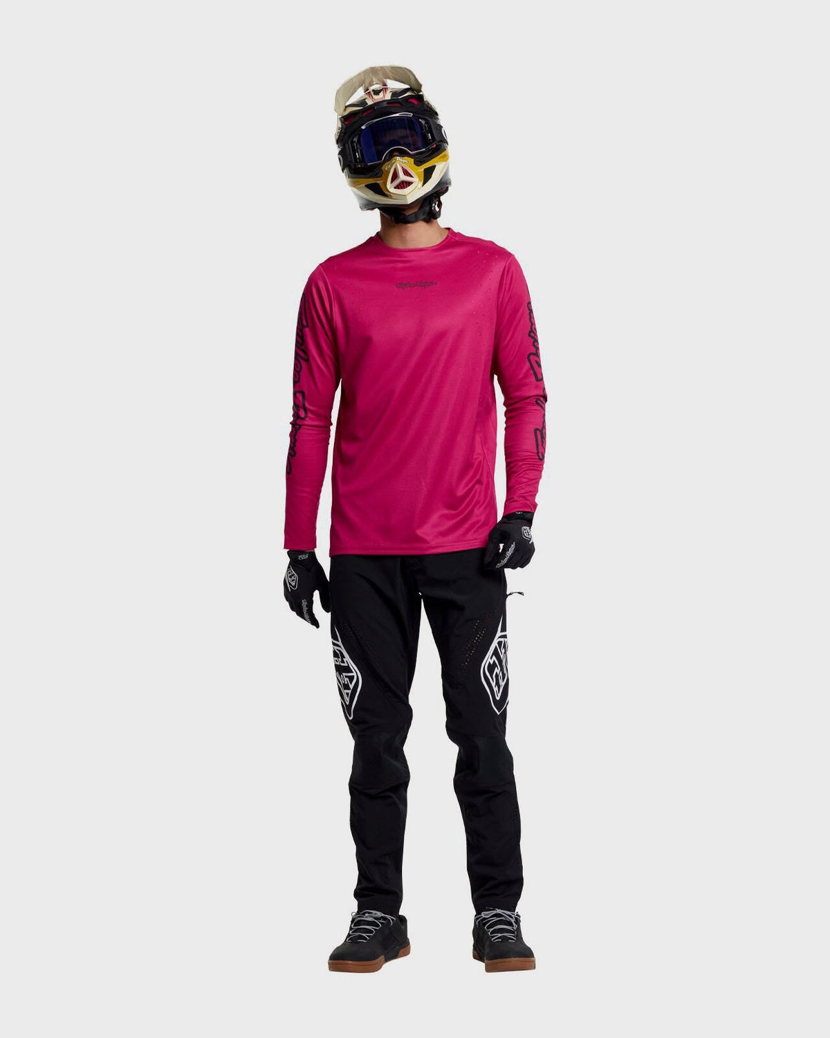 Troy Lee Designs Sprint Pro Jersey 2026 - Mono Fuchsia - View 3 - BRINK