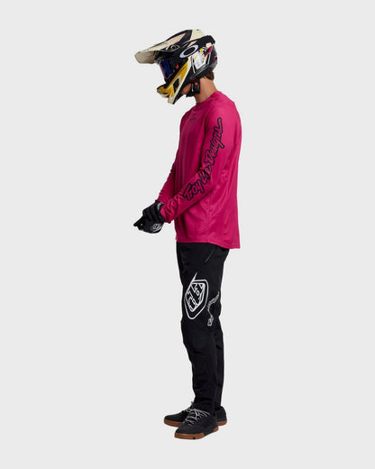 Troy Lee Designs Sprint Pro Jersey 2026 - Mono Fuchsia - View 4 - BRINK