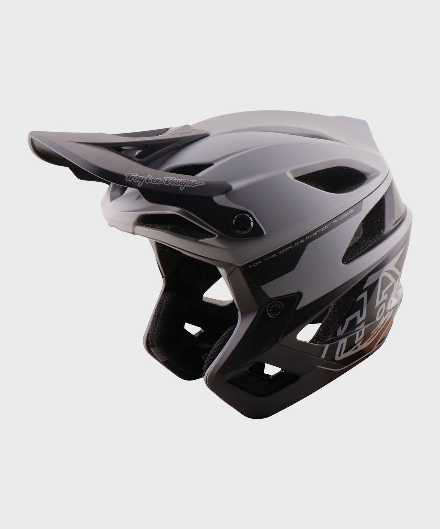 Troy Lee Designs Stage Stunt Helmet 2026 - Roamer Grey - View 1 - BRINK