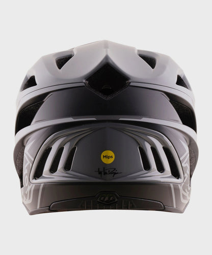 Troy Lee Designs Stage Stunt Helmet 2026 - Roamer Grey - View 3 - BRINK