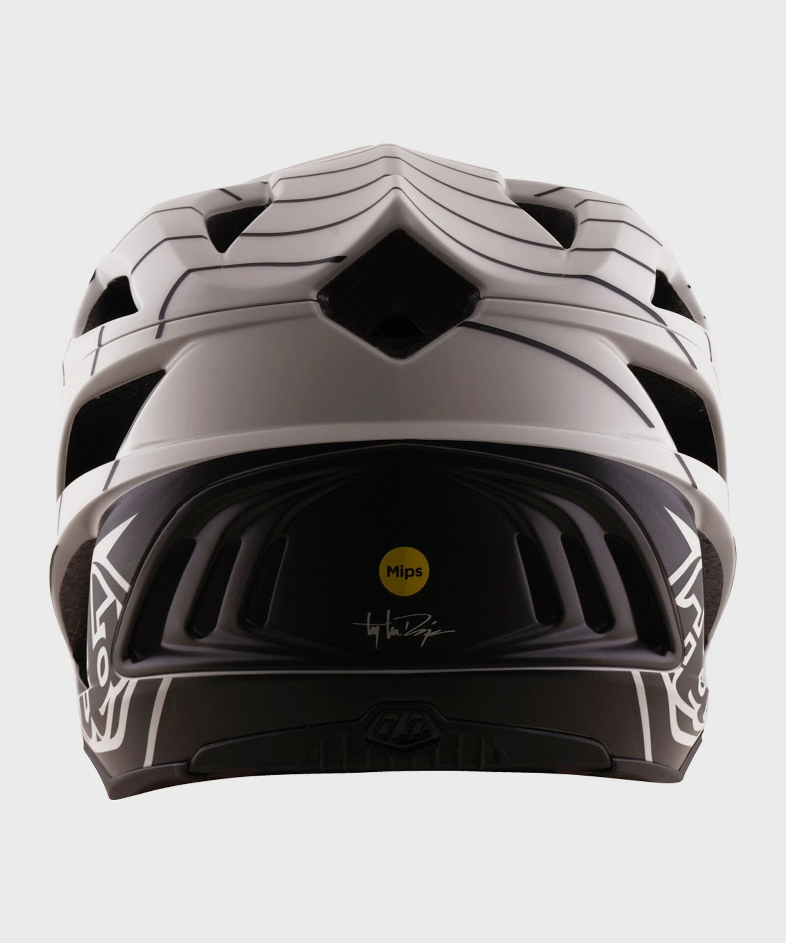 Troy Lee Designs Stage Stunt Helmet 2026 - Airwaves Pumice - View 3 - BRINK