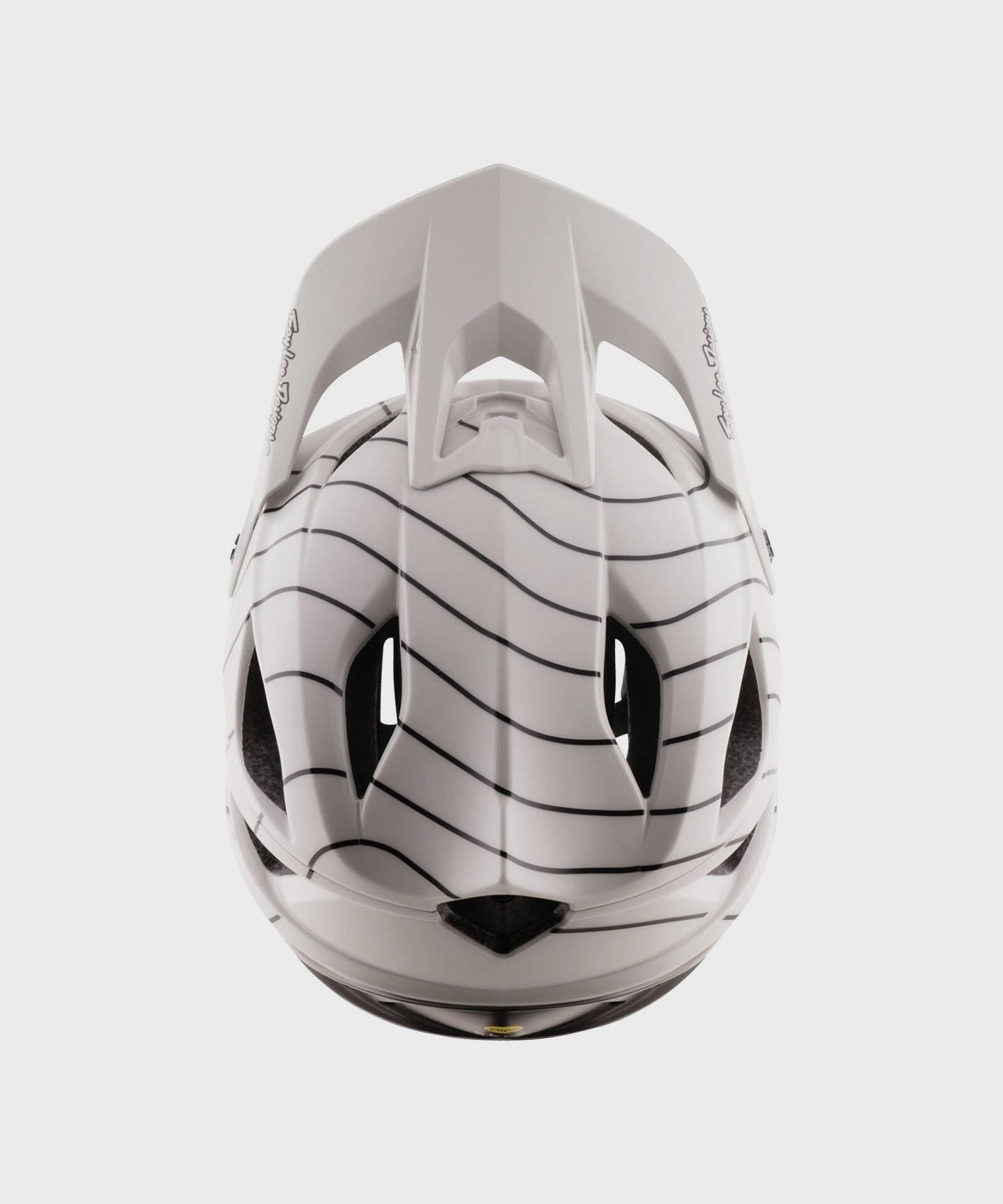 Troy Lee Designs Stage Stunt Helmet 2026 - Airwaves Pumice - View 4 - BRINK