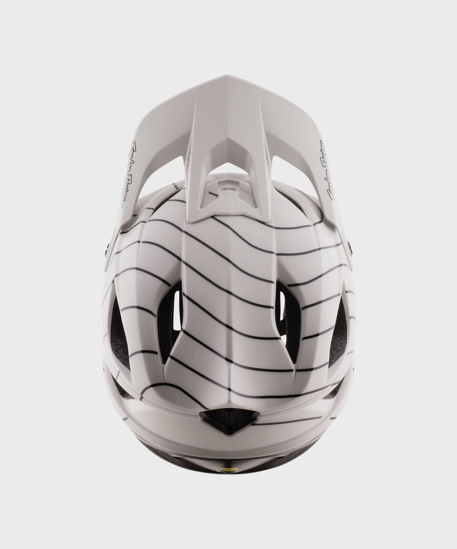 Troy Lee Designs Stage Stunt Helmet 2026 - Airwaves Pumice - View 4 - BRINK