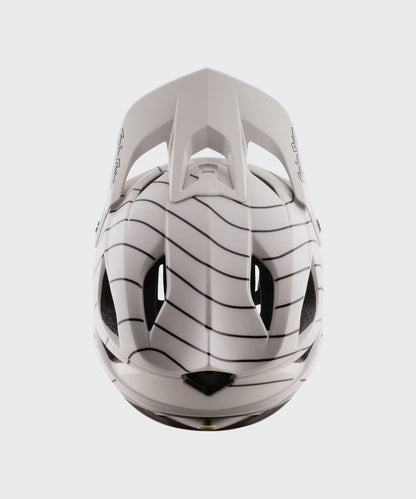 Troy Lee Designs Stage Stunt Helmet 2026 - Airwaves Pumice - View 4 - BRINK