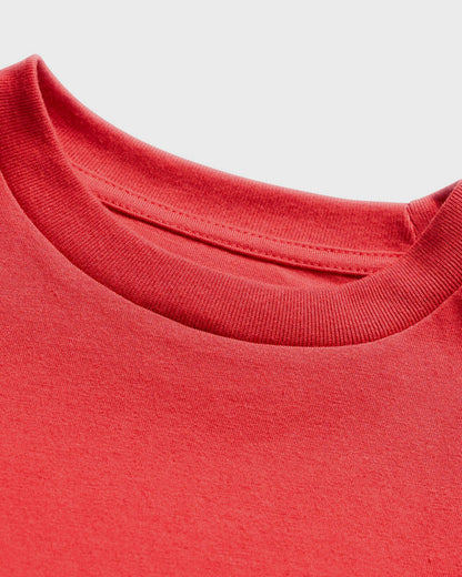 Troy Lee Designs Youth Deuces SS Tee 2026 - Scarlet - View 3 - BRINK