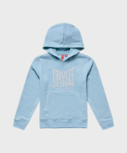 Troy Lee Designs Youth Pullover 2026 - Dawn Blue - View 1 - BRINK