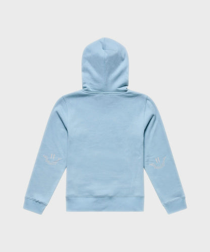 Troy Lee Designs Youth Pullover 2026 - Dawn Blue - View 2 - BRINK