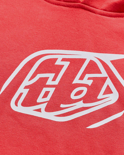 Troy Lee Designs Youth Pullover 2026 - Scarlet - View 3 - BRINK