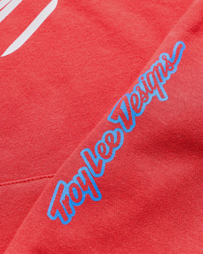 Troy Lee Designs Youth Pullover 2026 - Scarlet - View 4 - BRINK