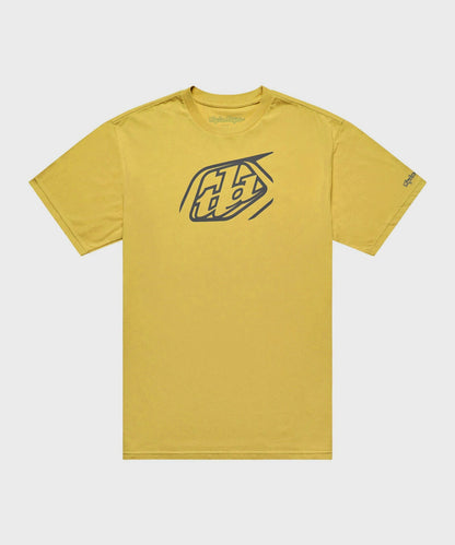 Troy Lee Designs Youth SS Tee 2026 - Butter - View 1 - BRINK