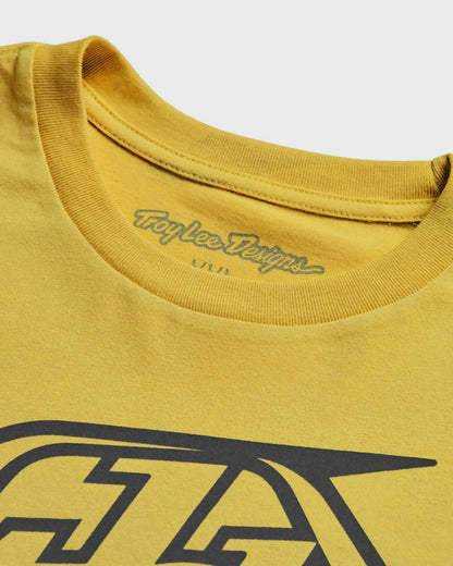 Troy Lee Designs Youth SS Tee 2026 - Butter - View 3 - BRINK