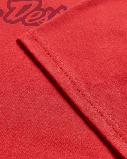 Troy Lee Designs Youth SS Tee 2026 - Scarlet - View 4 - BRINK