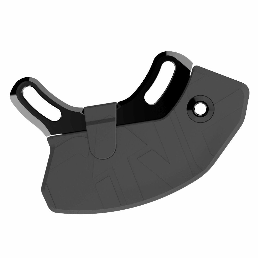 Black OneUp ISCG05 Underbash with two-bolt backplate