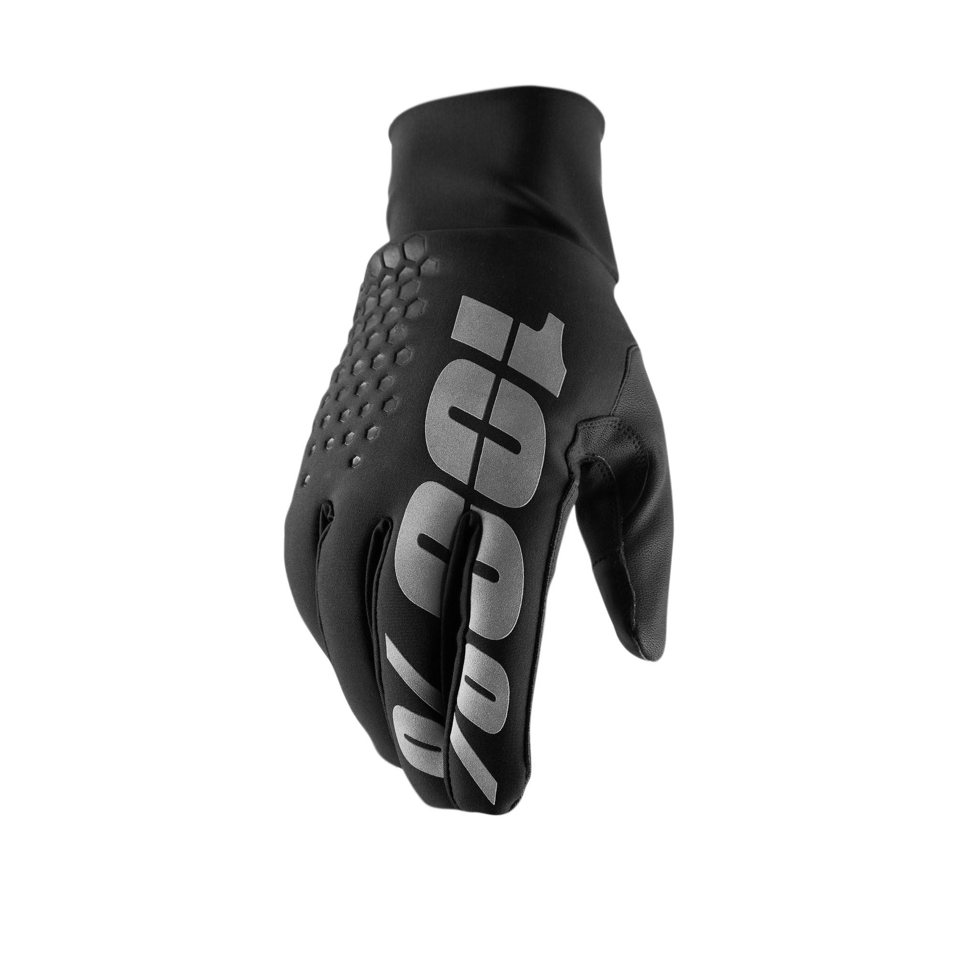 100% Hydromatic Brisker Gloves-S-Black-BRINK