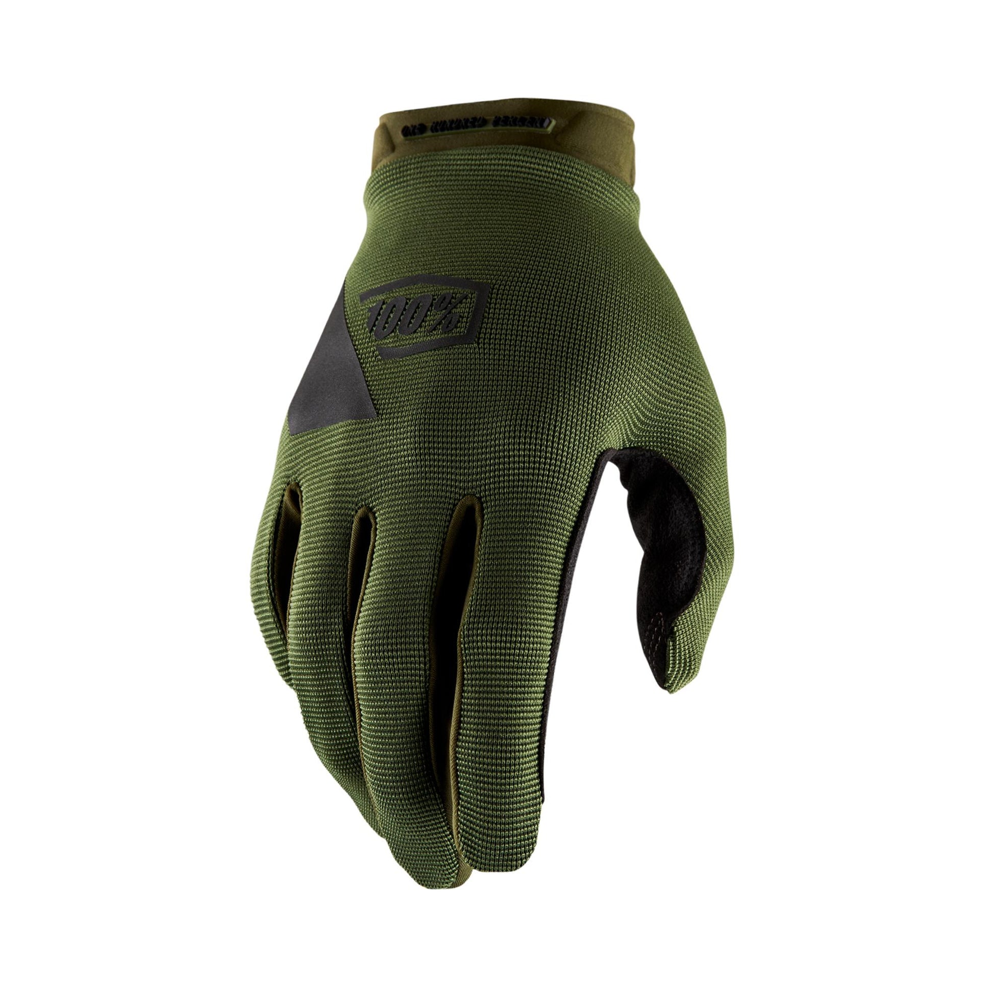 100% Ridecamp Gloves-S-Army Green-BRINK