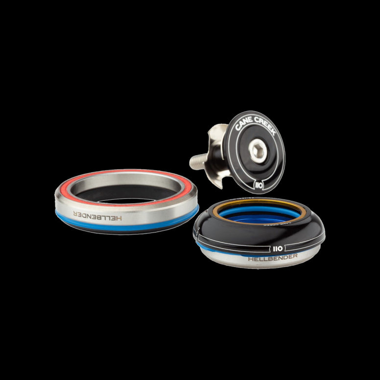 Cane Creek 110 Series Complete Headset-IS42/28.6-IS52/40-Black-BRINK