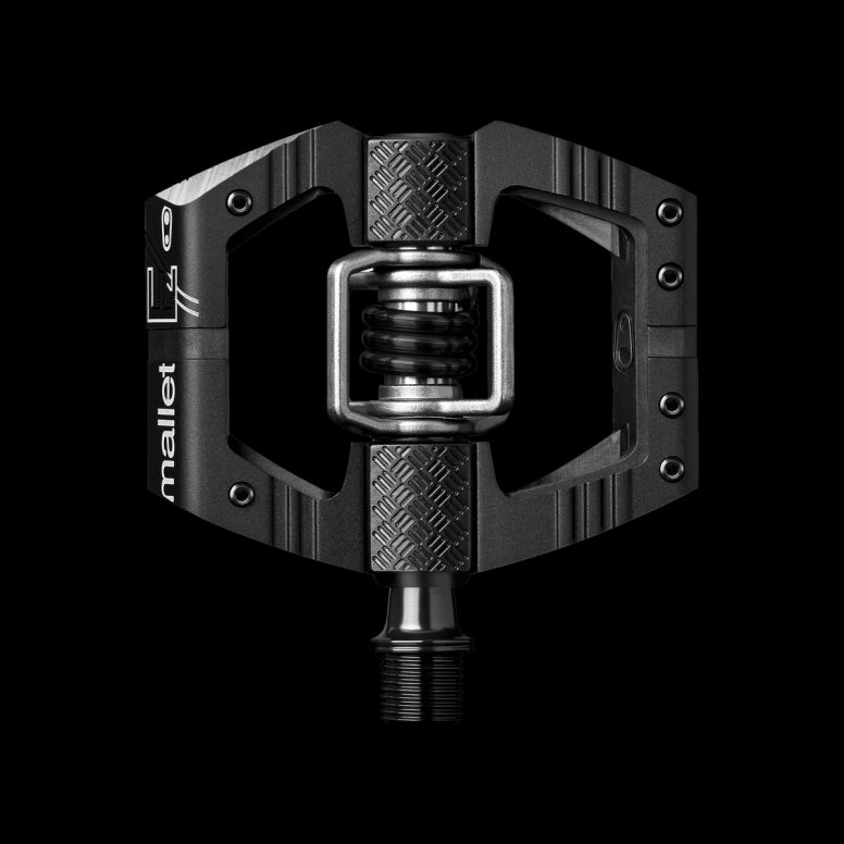 Crankbrothers Mallet E Pedals-Standard Axle / 52mm-Black-BRINK