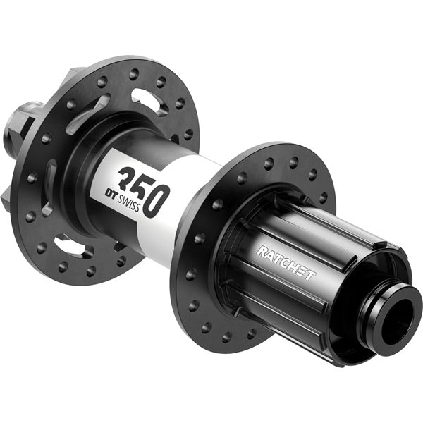 DT Swiss 350 6 Bolt Rear Hub-142 x 12mm-28h-Shimano HG-BRINK