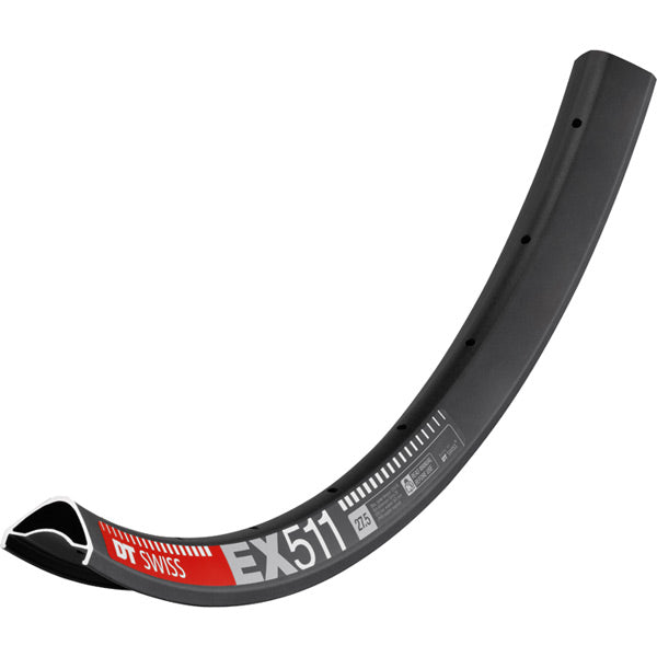 DT Swiss EX 511 Rim-27.5-28h-Black-BRINK