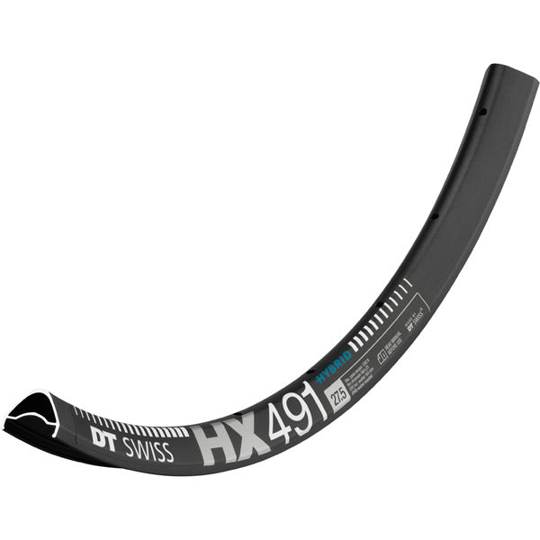 DT Swiss HX 491 Hybrid Rim-27.5-28h-Black-BRINK