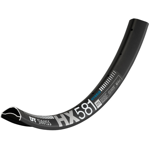 DT Swiss HX 581 Hybrid Rim-27.5-28h-Black-BRINK