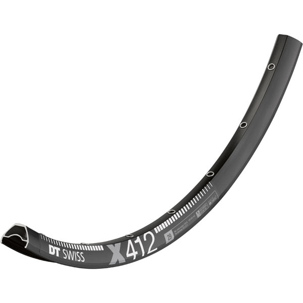 DT Swiss X 412 Rim-27.5-28h-Black-BRINK