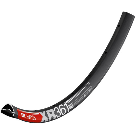 DT Swiss XR 361 Rim-27.5-28h-Black-BRINK