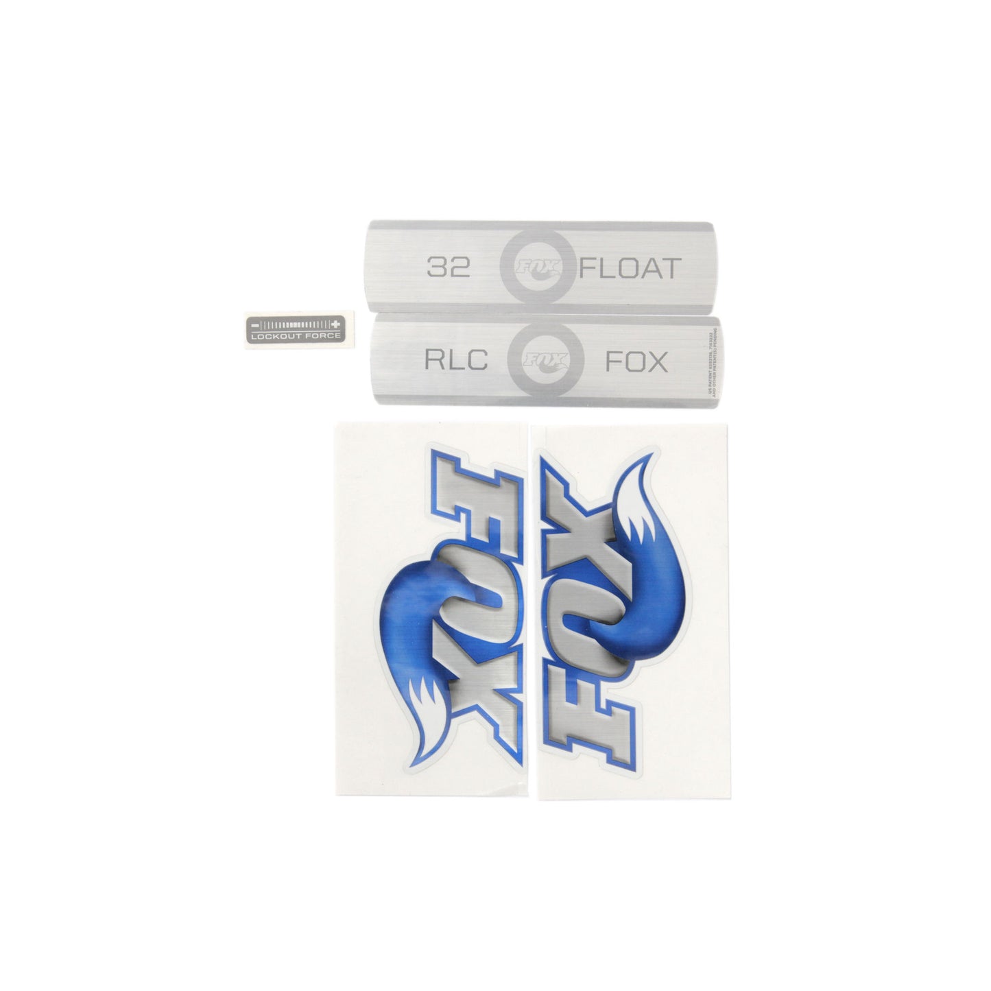 FOX Decal Kit-09 32 FLOAT RLC White-BRINK
