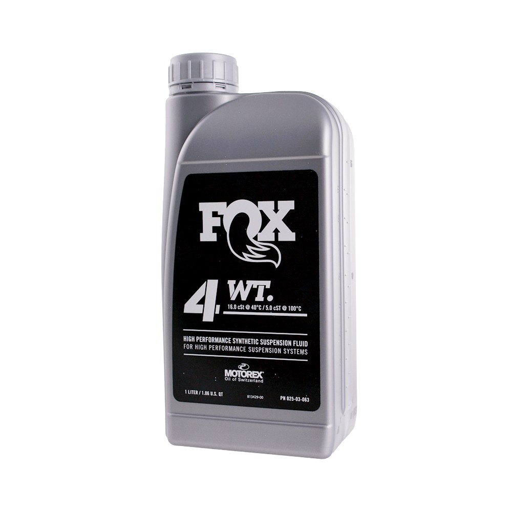 FOX Oil-Suspension Fluid 4 WT 1.0 Liter Bottle-BRINK