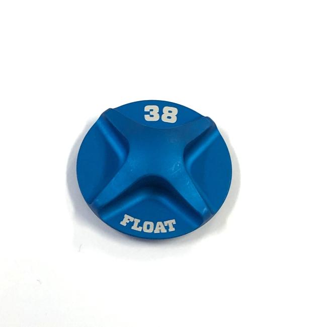 FOX Spring Hardware-2021 38 FLOAT Air Topcap Al Blue Ano Quantity 10-BRINK