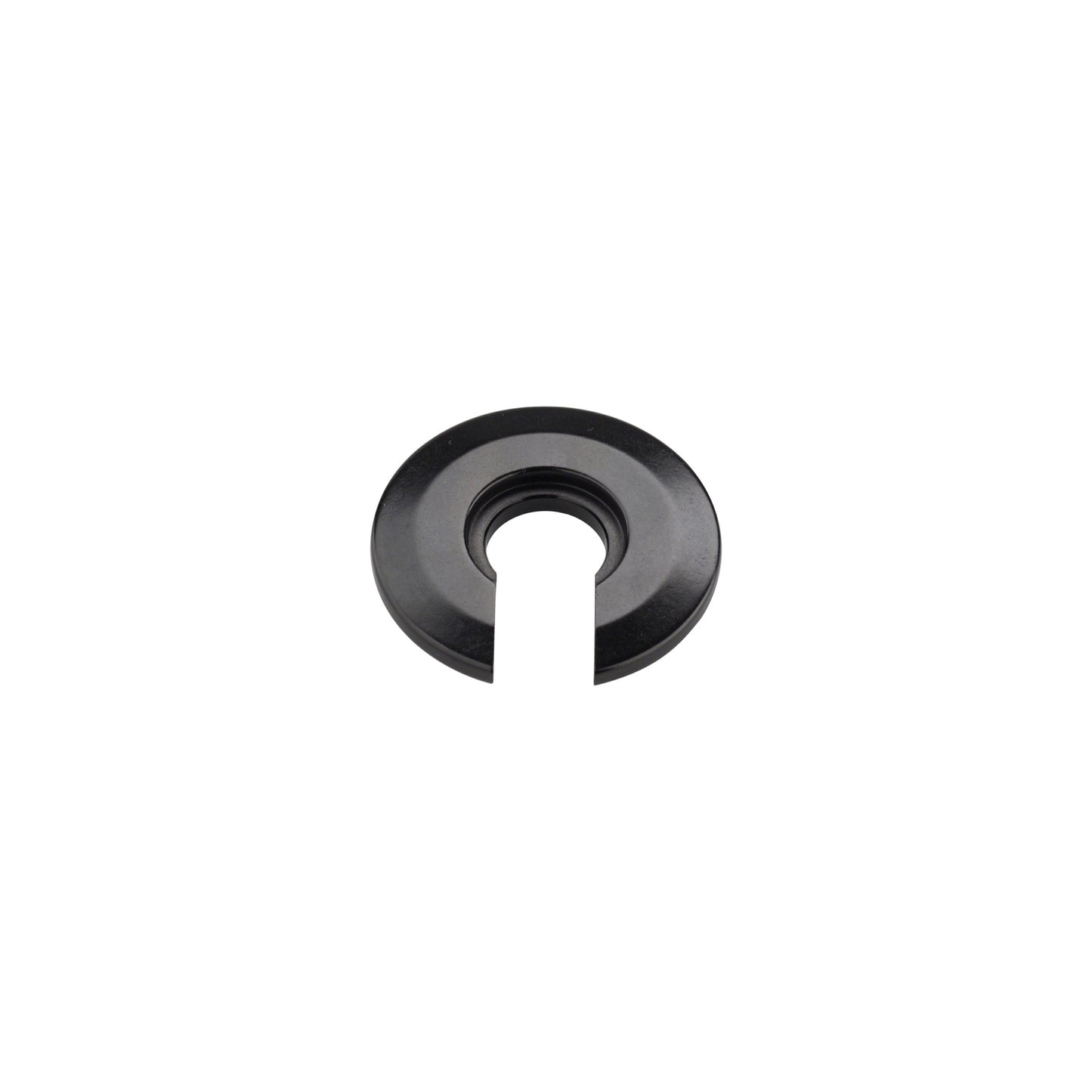 FOX Spring Retainer-Slotted 1.350 Perch 9mm Shaft Al 6061 Black Ano III-BRINK