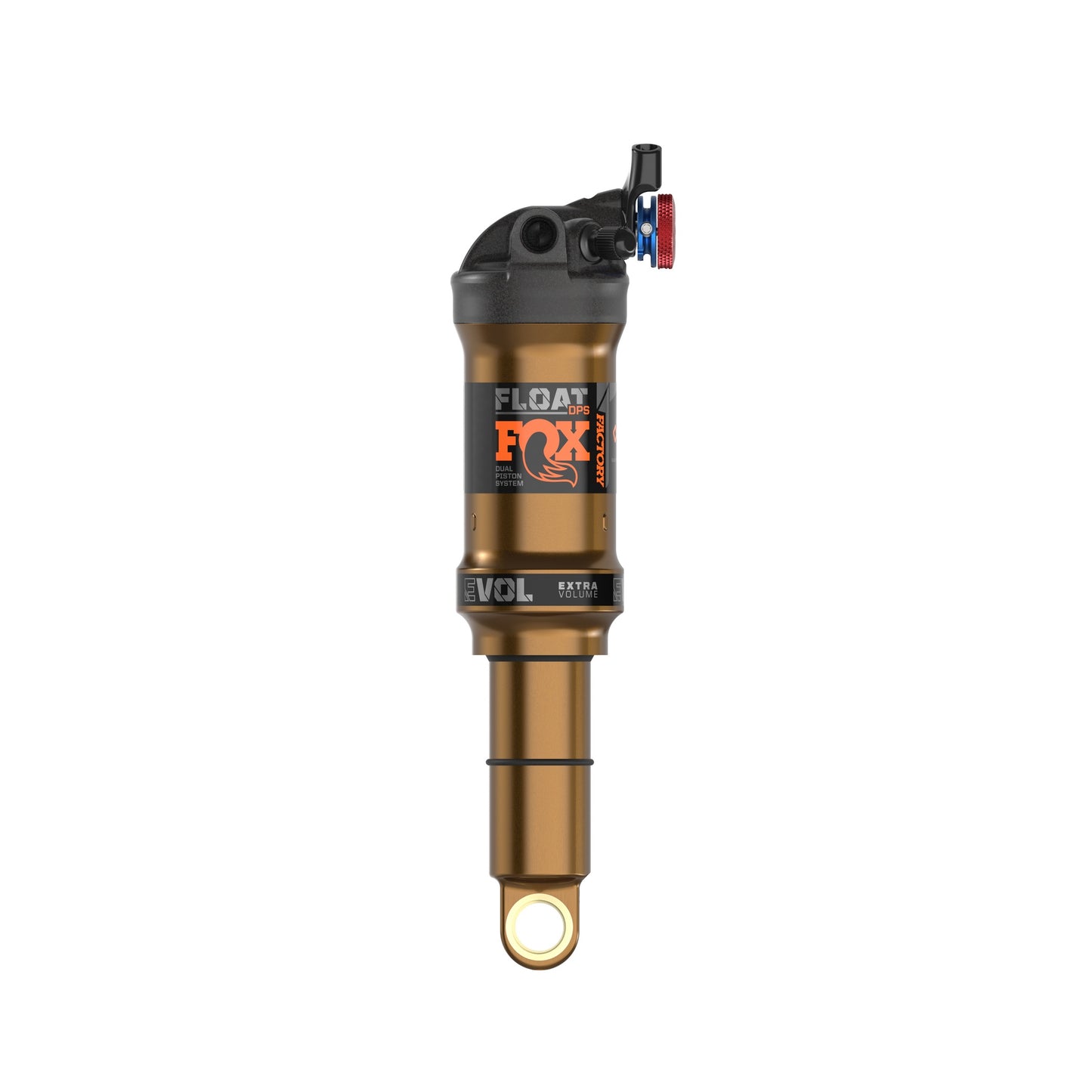 Fox Float DPS Factory Trunnion 2023-165 x 45mm-Remote Up PTL-Evol SV-BRINK