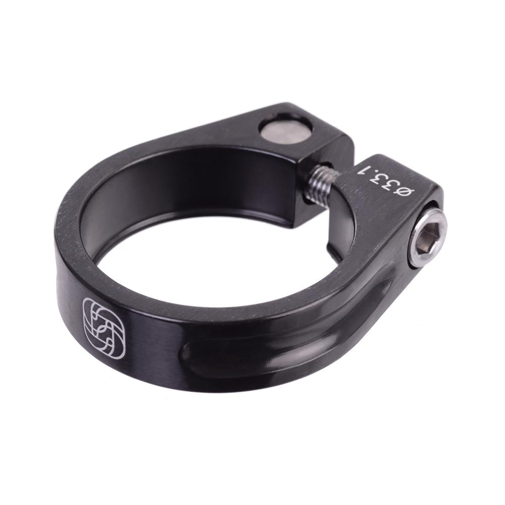 Gusset Clench Seatclamp-33.1mm-Black-BRINK
