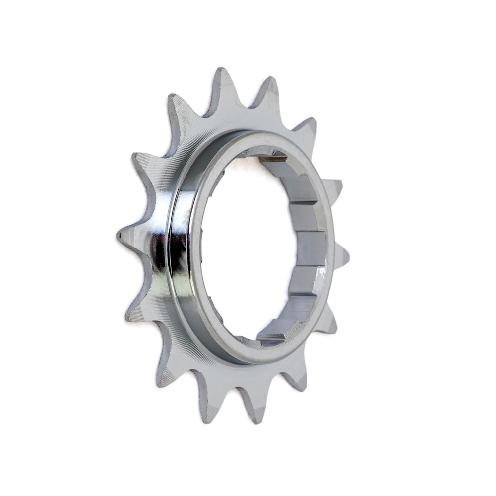 Gusset Double Six Sprocket-14T-Chrome-BRINK