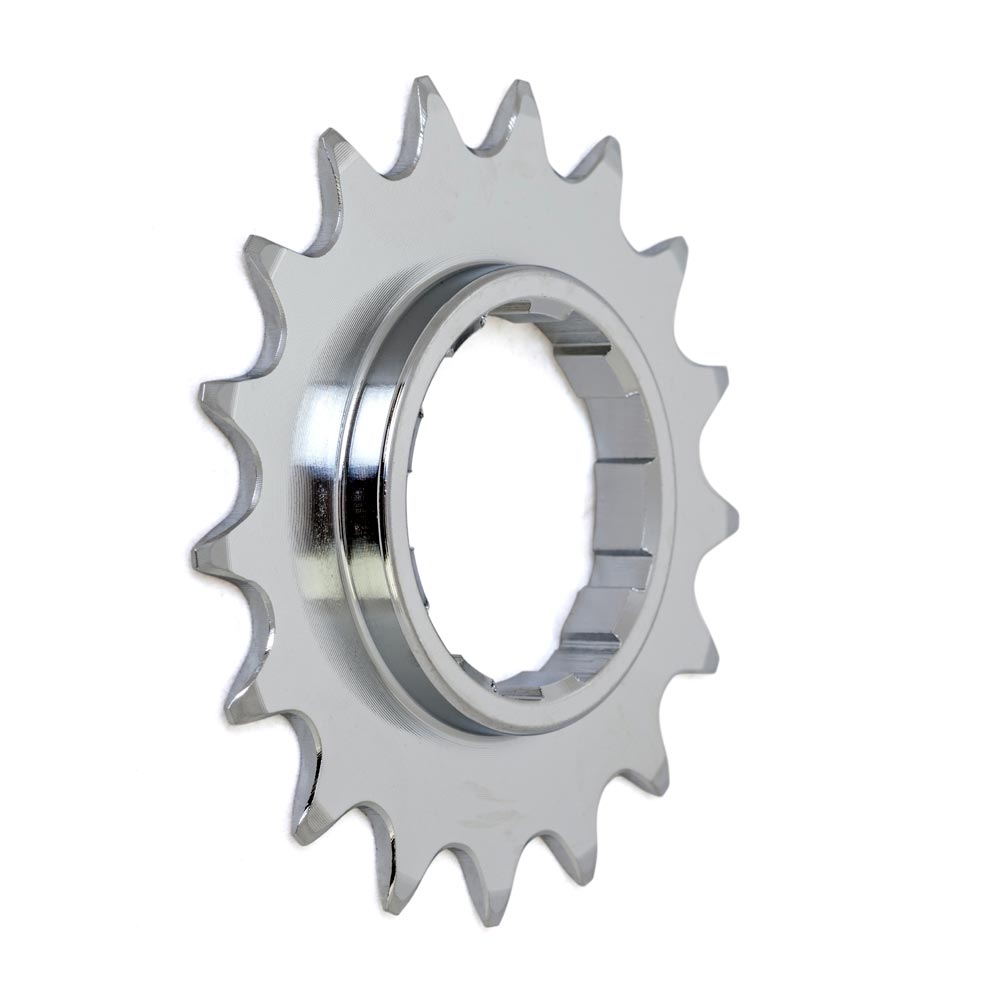 Gusset Double Six Sprocket-17T-Chrome-BRINK