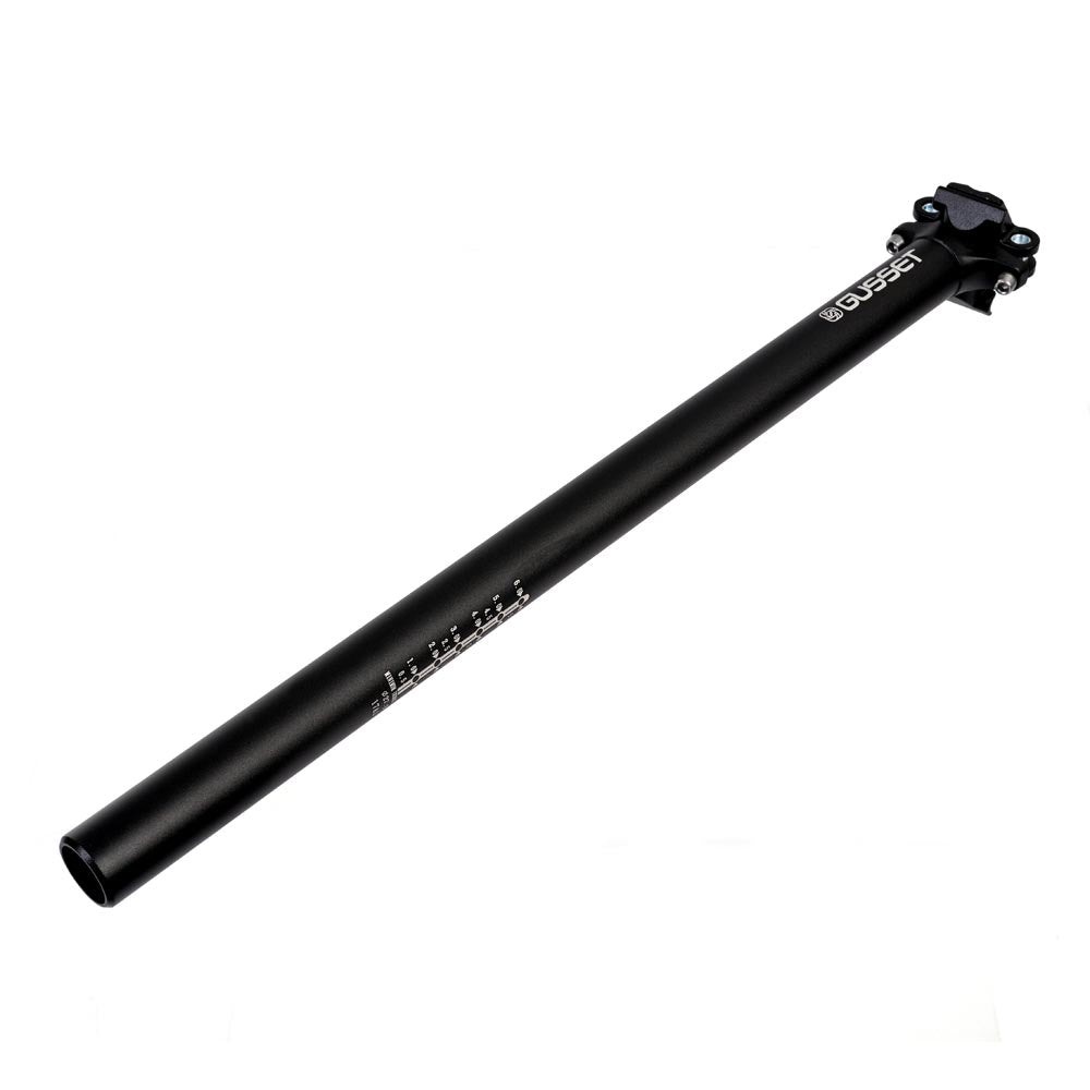 Gusset Lofty XXL Seatpost-27.2mm-Black-BRINK