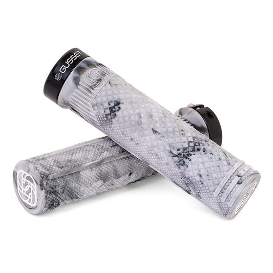 Gusset S2 MJ Grips-133mm-Grey Marble-BRINK