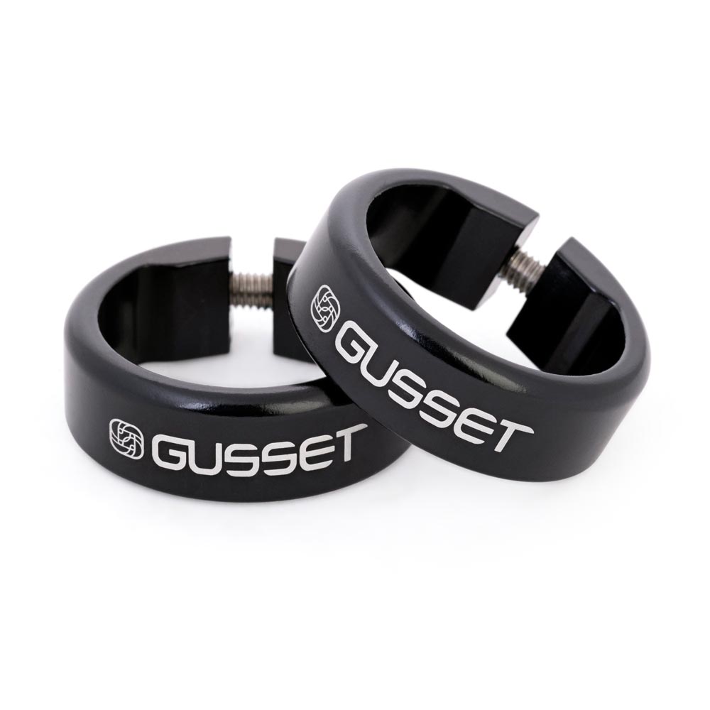 Gusset S2/Single File Clamps-Black-BRINK